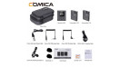 Comica Audio BoomX-U U2 Compact 2-Person UHF Wireless Microphone System for Mirrorless/DSLR Cameras (568 to 579 MHz) Comica Audio BoomX-U U2 Compact 2-Person UHF Wireless Microphone System for Mirrorless/DSLR Cameras (568 to 579 MHz)