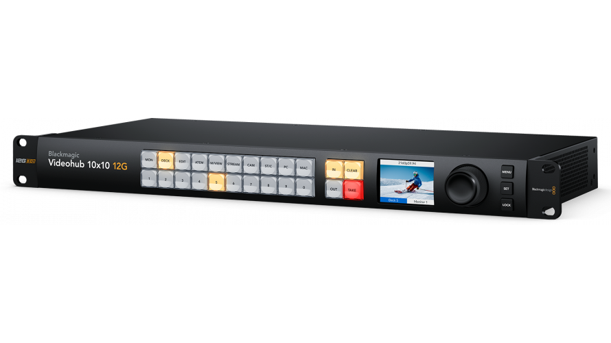 BlackMagic Videohub 10x10 12G