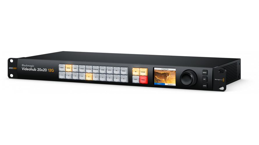 BlackMagic Videohub 20x20 12G