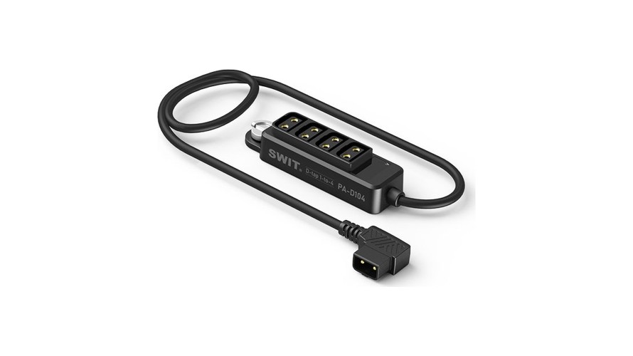 SWIT PA-X4D4 – адаптер 4-pin XLR към 4 × D-tap