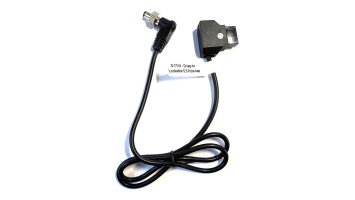 SWIT S-7114 – захранващ кабел D-tap към заключващ се pole-tap 5,5/2,1 mm
