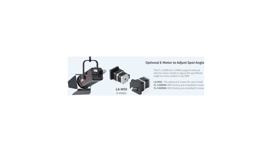 SWIT LA-M50 – мотор за фокус Spot/Flood за FL-C200D/C400D