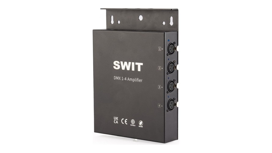 SWIT SA-D34 – 4-канален DMX сплитер / усилвател