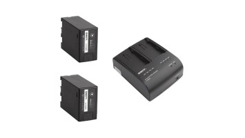 SWIT комплект 2 × LB-SU90C + 2-канално зарядно S-3602U