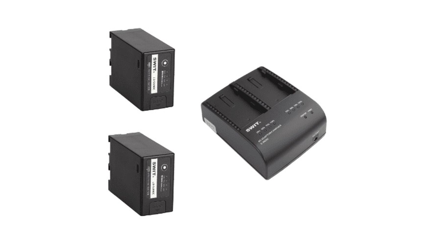 SWIT комплект 2 × LB-SU90C + 2-канално зарядно S-3602U SWIT комплект 2 × LB-SU90C + 2-канално зарядно S-3602U