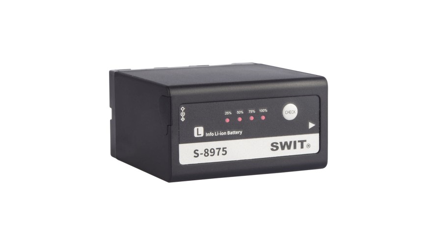 SWIT S-8975 – DV батерия 75 Wh тип Sony NP-F с DC изход SWIT S-8975 – DV батерия 75 Wh тип Sony NP-F с DC изход