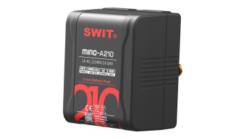SWIT Mino-A210 – джобна Gold Mount батерия 210 Wh с USB-C