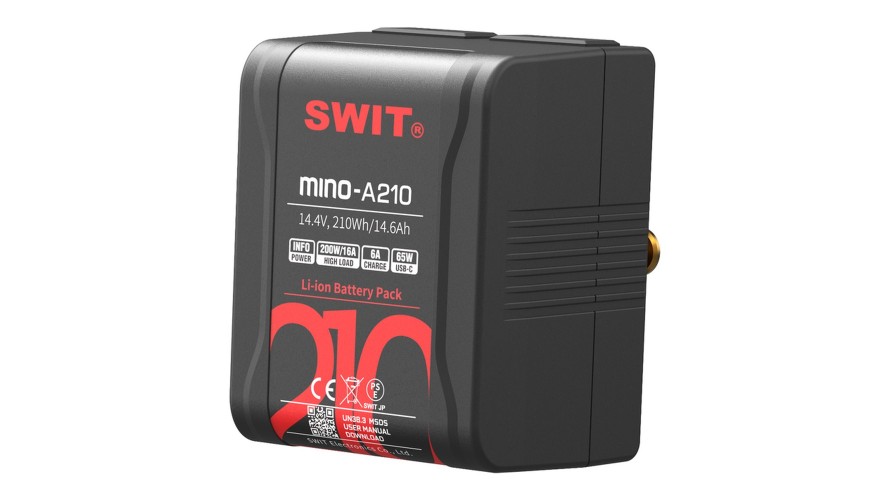 SWIT Mino-A210 – джобна Gold Mount батерия 210 Wh с USB-C SWIT Mino-A210 – джобна Gold Mount батерия 210 Wh с USB-C
