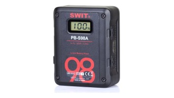 SWIT PB-S98A – квадратна Gold Mount батерия 98 Wh за кино камери