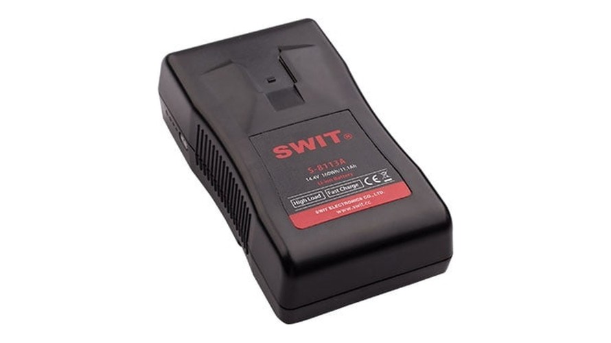 SWIT S-8113A – Gold Mount батерия 160 Wh с високо натоварване SWIT S-8113A – Gold Mount батерия 160 Wh с високо натоварване