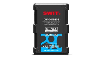 SWIT CIMO-D290S – двуволтова V-mount батерия 290 Wh, 14/28 V