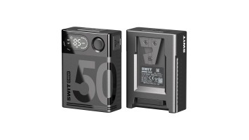 SWIT OMNI-50S – мини V-mount батерия 50 Wh с USB-C и LCD