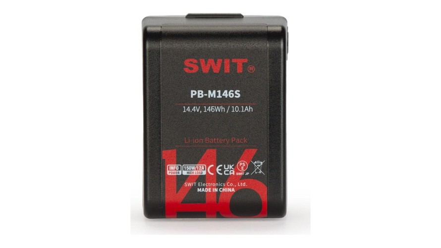SWIT PB-M146S – джобна V-mount батерия 146 Wh SWIT PB-M146S – джобна V-mount батерия 146 Wh