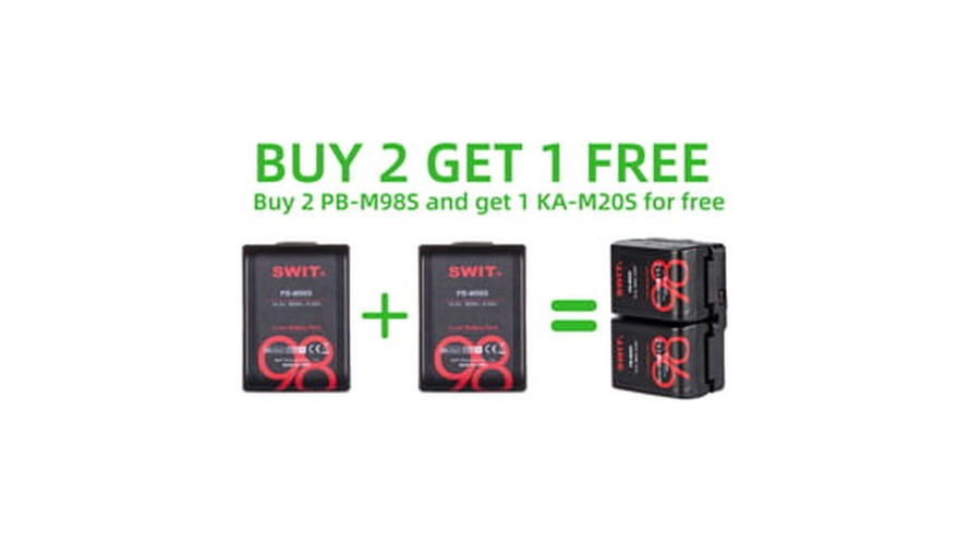 SWIT комплект 2 × PB-M98S + подарък hot-swap плоча KA-M20S SWIT комплект 2 × PB-M98S + подарък hot-swap плоча KA-M20S