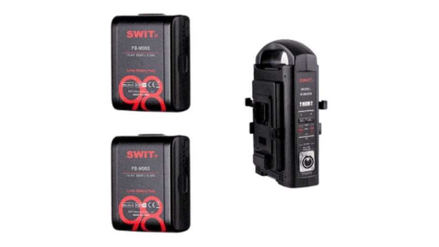 SWIT комплект 2 × PB-M98S + 2-канално зарядно S-3822S SWIT комплект 2 × PB-M98S + 2-канално зарядно S-3822S