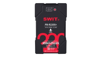 SWIT PB-R220S+ – здрава V-mount батерия 220 Wh, IP54