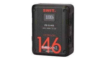 SWIT PB-S146S – квадратна V-mount батерия 146 Wh за кино камери