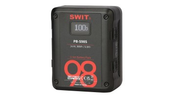 SWIT PB-S98S – квадратна V-mount батерия 98 Wh за кино камери