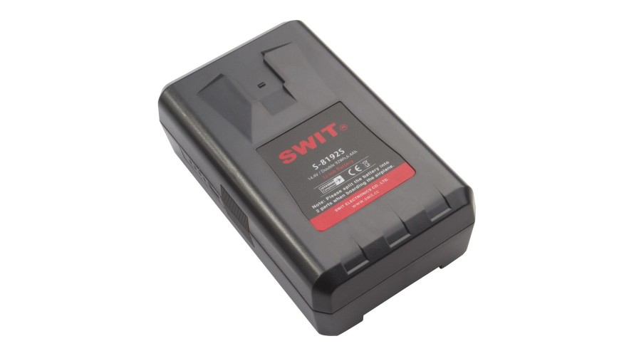 SWIT S-8192S – разделяема V-mount батерия 92+92 Wh за самолет SWIT S-8192S – разделяема V-mount батерия 92+92 Wh за самолет