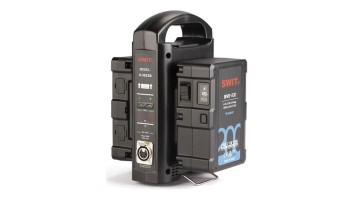 SWIT S-3822B – 2-канално зарядно за BIVO B-mount батерии с адаптерен изход