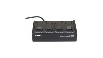 SWIT LC-D421 BODY – 4-канално DV зарядно без плочи