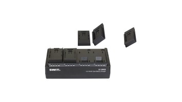 SWIT LC-D421F KIT – 4-канално DV зарядно с 4 плочи Sony NP-F