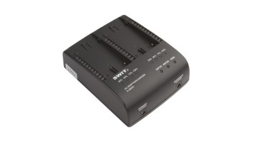 SWIT S-3602C – 2-канално зарядно за Canon BP батерии