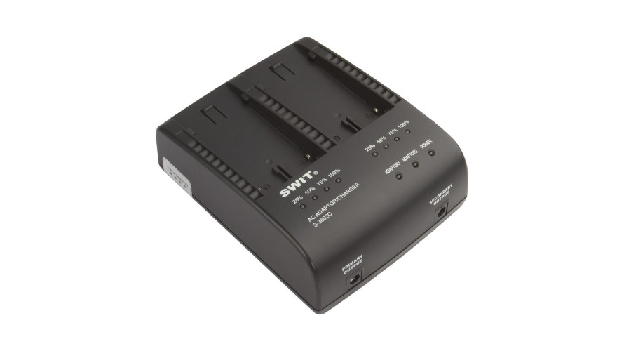 SWIT S-3602C – 2-канално зарядно за Canon BP батерии SWIT S-3602C – 2-канално зарядно за Canon BP батерии