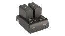 SWIT S-3602C – 2-канално зарядно за Canon BP батерии