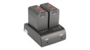 SWIT S-3602I – 2-канално зарядно за JVC SSL батерии