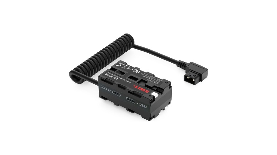 SWIT DB-DF570 – двустранна NP-F фиктивна батерия с USB-C и D-tap