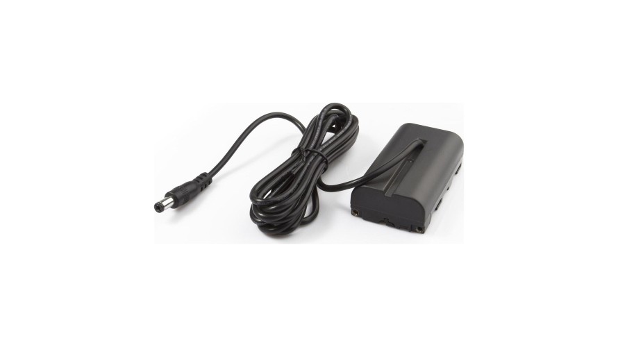 SWIT S-7500F – фиктивна батерия Sony NP-F с DC кабел