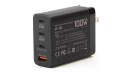 SWIT UC-100 – GaN зарядно 100 W с 3 × USB-C и USB-A