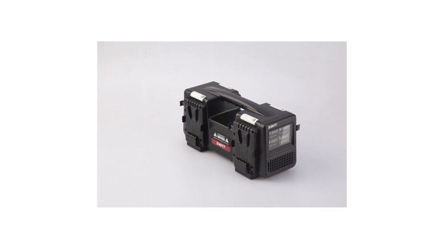SWIT PC-P461S – 4-канално бързо зарядно за V-mount батерии