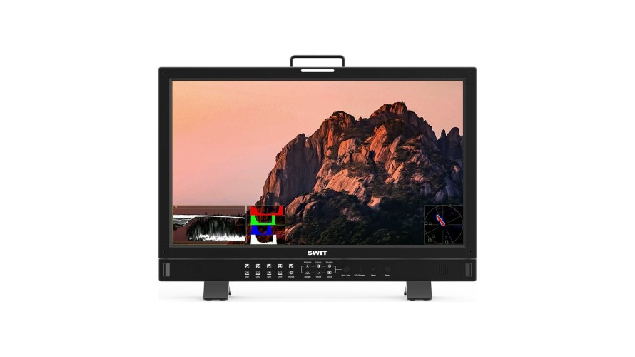 SWIT BM-H245 – 23,8" студиен монитор QLED, 12G-SDI, 4K вход