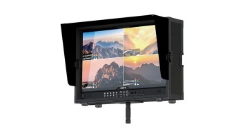 SWIT FM-U245HDR – 23,8" 4K HDR полеви монитор, 4 × 12G-SDI, с куфар