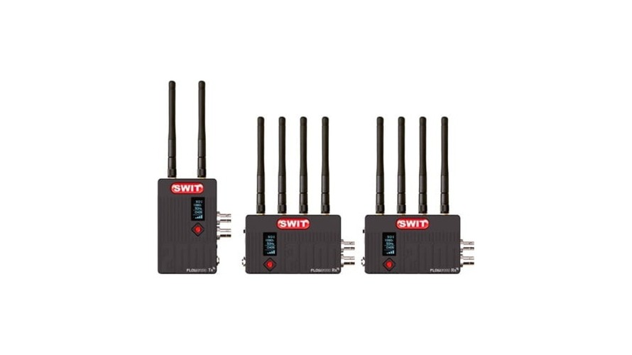 SWIT FLOW2000 Tx+2Rx – безжична система 1 Tx + 2 Rx 600 m, SDI/HDMI